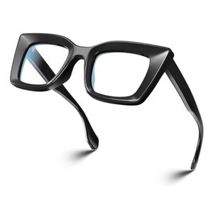 Cat Eye Blue Light Blocking Glasses Anti Computer Glare Black Eyeglasses